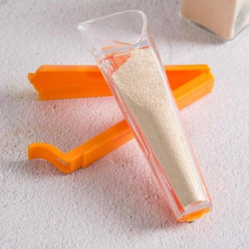 Bread Baking Kitchen Yeast Measuring Sealing Clamp Precision Cake Bread Weigher Polypropylene Yeast Weighing Tool Baking Tool