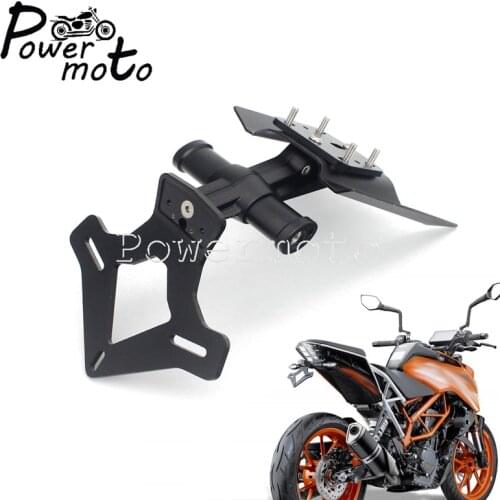Tail Tidy Fender Eliminator Kit License Plate Number Plate Bracket w/ Turn Signal Relocation Mount For Enduro 200 390 17-2019