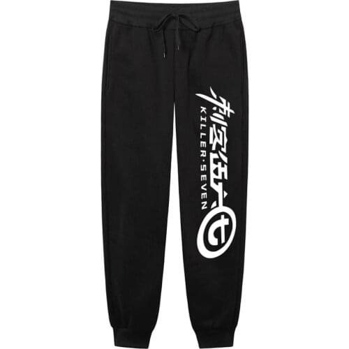 Anime Scissor Seven Harajuku Autumn Winter New Men Women Jogging Pants Men Drawstring Trousers Casual Comfortable tracksuits