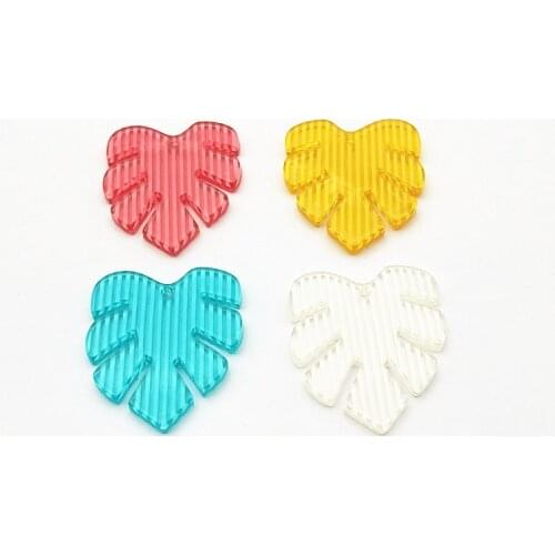 New arrival! 26x30mm 50pcs Acrylic Plumage-shape charm for Jewelry Findings/Earrings DIY parts,Jewelry Findings & Components