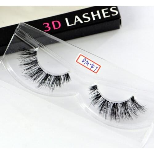 NEW Mink Eyelashes Clear Band Eye Lashes Crisscross Transparent Band False Eyelashes Handmade Dramatic Lashes Upper Lash
