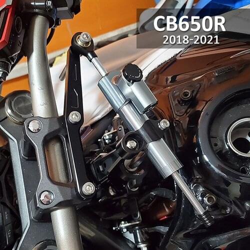 Motorcycle Steering Stabilizer Damper Mounting Bracket Kit For Honda CB650R CB 650 R 2018 2019 2020 2021