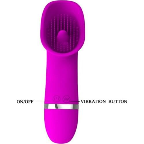 ORISSI 12 Speeds Tongue Vibrator Breast Massager Silicone Clitoris Licking Stimulator AV Stick Sex Toys for Woman Masturbator