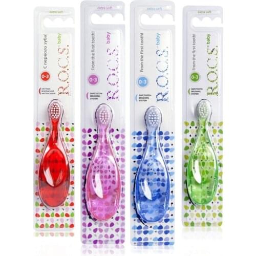 0-3 age Baby Toothbrush Green High Quality Baby Teether Dental Oral Health Care Girls Male Child Oral Cleaner