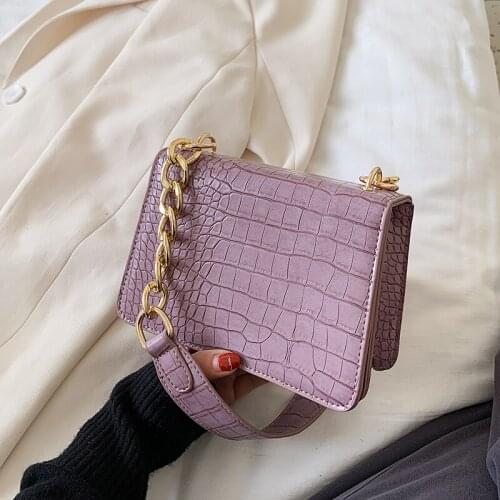2021 Small Crossbody Bags for Women Stone Pattern Shoulder Bag Female Sac Women Clutch Bags for Girls Messenger Bag Vintage