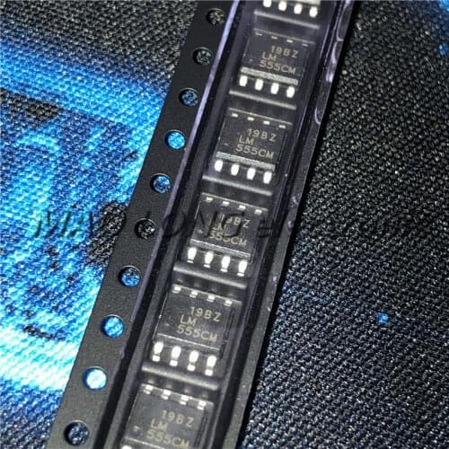 10PCS/LOT LM555CM SOP8 LM555 SOP 555M LM555CMX SOP-8 SMD New original In Stock