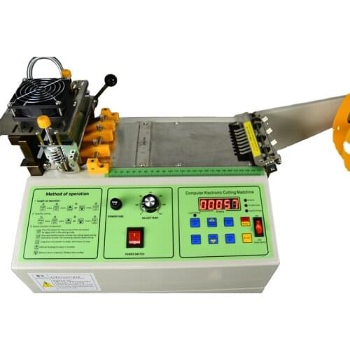 Automatic Computer Tape Cutting Machine Heat Shrink Cut Rubber Plastic Sleeve Tube Cutting Machine