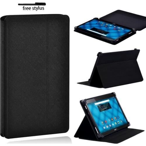 For Acer Iconia One 10 B3-A10/A20/A30 Tablet Cover Flip Stand Pu Leather for A40/A50 Protector Cover Case + Pen