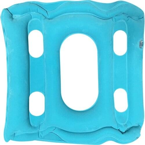 Inflatable Anti-hemorrhoid Cushion Multicolor Beautiful Buttock Cushion Chair Cushion Breathable Flocking Hollow Nursing Cushion