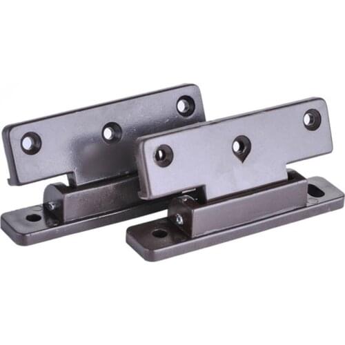 2pcs Plastic Spring Hinge Wardrobe Cabinet Dust Small Hinge Universal Furniture Wood Door Fixed Connector Hardware Accessories