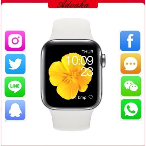 Advaka H28 Smart Watch IP67 Waterproof Activity Tracker Heart Rate Monitor Sports Ladies SmartWatchs For Android IOS