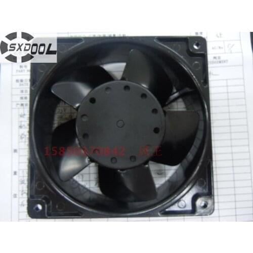 SXDOOL 4E-115B 12038 12cm 120*120*38mm AC115V 24/22W 2650/3000RPM all metal industrial cooling fan 220V