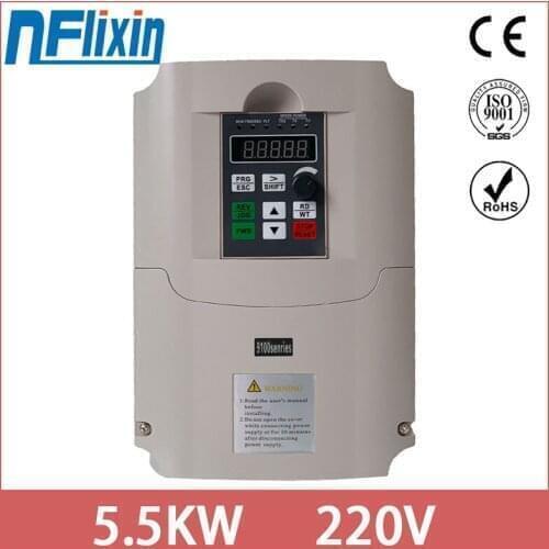 VFD 5.5Kw 220V AC Frequency Inverter output Three phase 650 Hz ac motor water pump controller /frequency converter