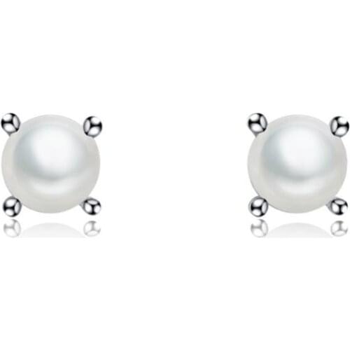 ZOCAI Women 9K Yellow Gold Earring Fine Pearl Earrings Girl Gift Earrings Free Shipping E01027