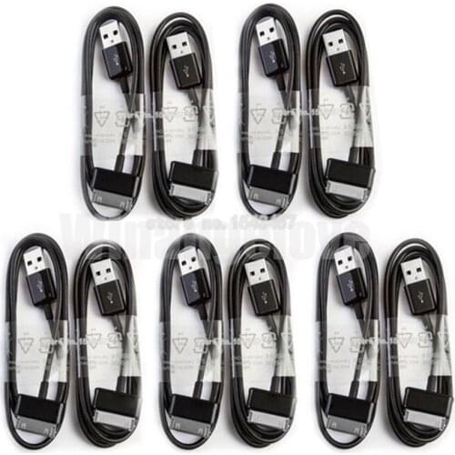 10pcs/lot USB Charger Charging Data Cable for Samsung Galaxy Tab 2 Note P1000 P3100 P3110 P5100 P5110 P6800 P7300 P7310 P7500