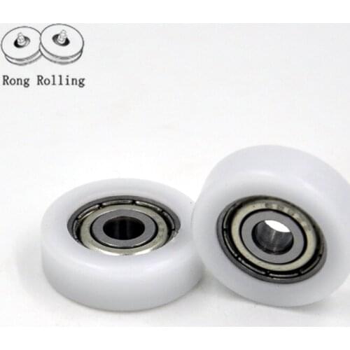 8*22*7 Packaged plastic bearing 608ZZ polyurethane pulley plastic package plastic bearing bore 8mm, diameter 22mm,thickness 7mm