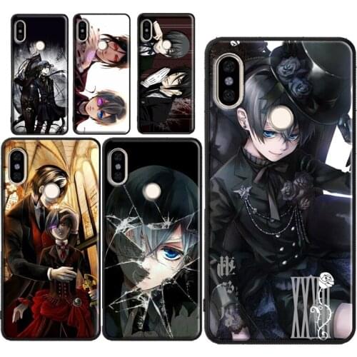 Anime Black Butler Ciel Phantomhive Case For POCO X3 Coque For Redmi Note 9 8 Pro 7 8T 9S 9A 9C For Mi Note 10 Lite 9T A3