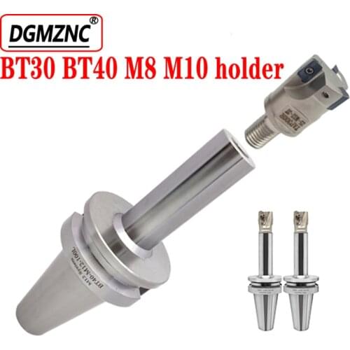 1PCS BT40 BT30 M8 M10 M12 M16 thread cutter head tool holder seismic Changeable tools for cnc machine mill