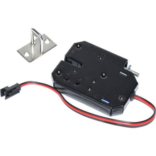 Solenoid Electric lock for DC 12V Mini Electric control lock Single socket cabinet lock