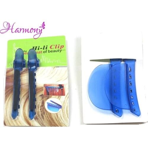Harmony Plus Hair 6pcs/lot Speed Separator Clips Blue Color for Hair Extension section hair clips hair extension Tools
