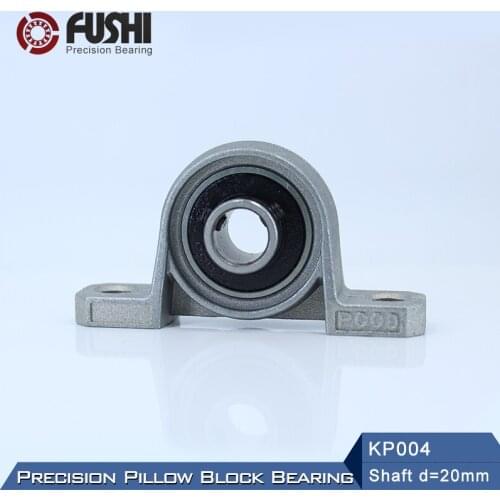 KP004 Bearing 20 mm Shaft Diameter ( 2 PCS ) KP Zinc Alloy Pillow Block KP 004 Bearings KP004