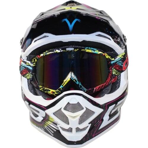 Motocross off-road helmet racing bike children ATV off-road vehicle downhill DH cross capacetes helmet DOT approved