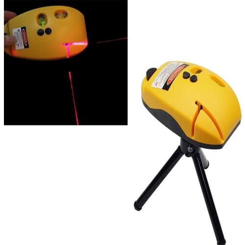 Right Angle Laser Levels with Tripod Spirit Mouse Type 90 Degree Vertical Horizontal Lasers Line Measurement Tools