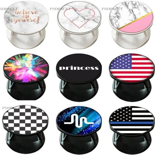 2021 New Expanding Phone Socket Ring Holder Universal Mobile Phone Finger Grip Holder Flexible Phone Stand For All Smartphones