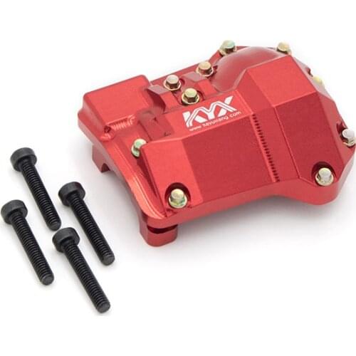 KYX Racing Aluminum Alloy Diff Cover Upgrades Parts for 1/10 RC Crawler Car Traxxas TRX-4 TRX4