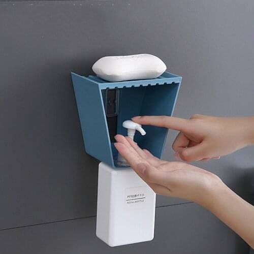 Bathroom Rack Shower Gel Wall Hanging Free Punching Rack Shampoo Rack Bathroom Hand Soap Bottle Storage Holder Rack