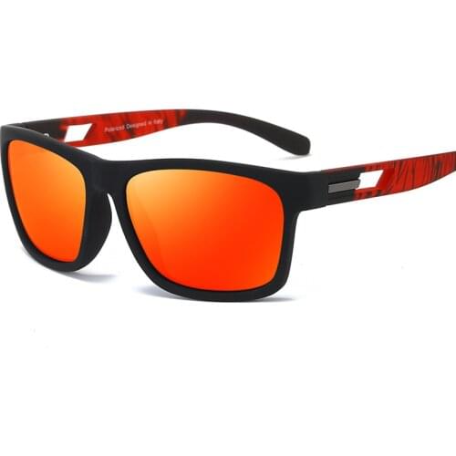 New Sunglasses Mens Polarized Lens Brand Fashion Sun Glasses For Male Women Unisex Square Outdoor Goggles Driving Eyewear UV400