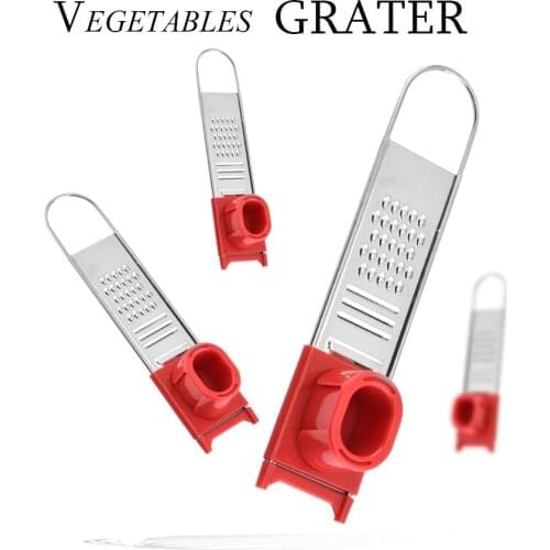 High Julienne Peeler Vegetables Fruit Peeler Quality Stainless Steel Potato Cucumber Carrot Grater Double Planing Grater Tools