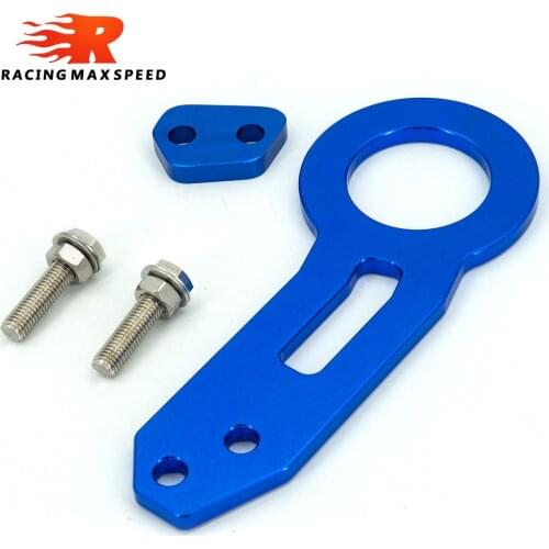 Universal Aluminum Alloy Car Auto Rear Bumper Trailer Hitch Hook Towing Tools for JDM Red Blue Black Color Car Accessories