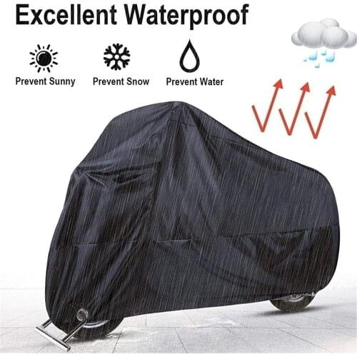 Waterproof Durable M-XXXL Motorcycle Cover Outdoor Rain Dust UV Scooter Motorbike Protector Exterior Accessories
