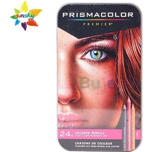24 skin color Prismacolor Premier Colored Pencil,soft Cores,Multicolor,PC1080 PC946 PC939 PC927,PC1077 PC938 PC1092 PC1084 White