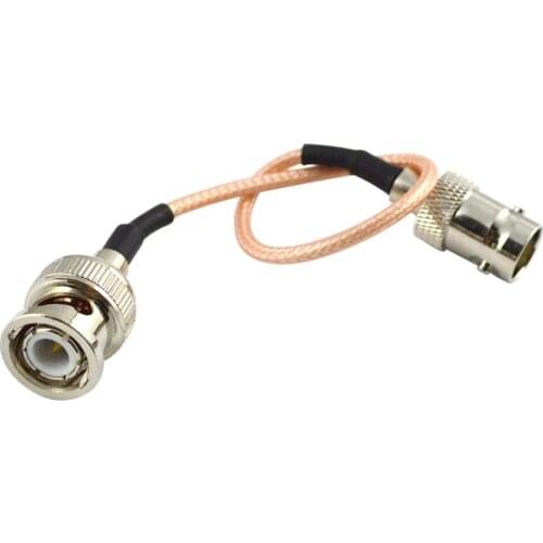 30pcs/lot Extension cord BNC male to female connector rf adapter cable RG316 15cm coax pigtail cable