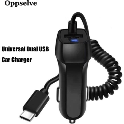 Car Phone Charger Cable For Micro USB Type C For Huawei P40 Car Charger With USB Cable Phone Charger For Xiaomi Redmi Samsung