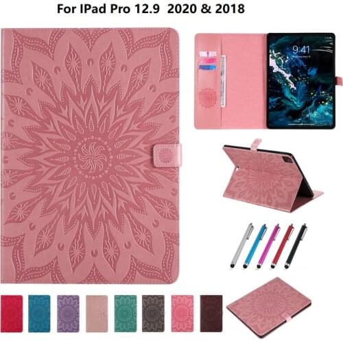Coque for iPad Pro 12 9 Case 2020 2018 Flip Leather Fashion Wallet Stand Cover for iPad Pro 12.9 Case 4th Generation 2020 Shell