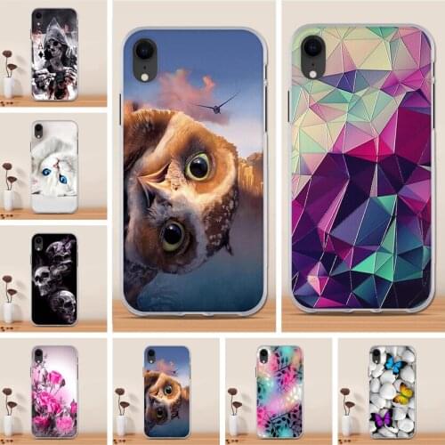 Case for iPhone XS XR Case Silicone Coque for Apple iPhone XR Phone Case 3D TPU Soft Painting Funda for iPhone X S Cover Capa