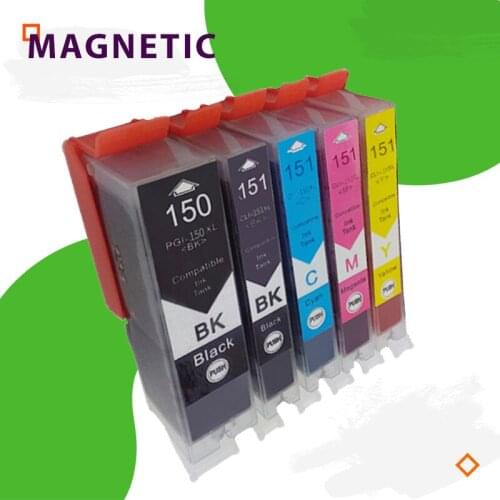 Ink Cartridge Compatible PGI 150 For canon PIXMA IP7210 MG5410 MG5510 MG6410 MG6610 MG5610 MX921 MX721 IX6810 PGI150 CLI151