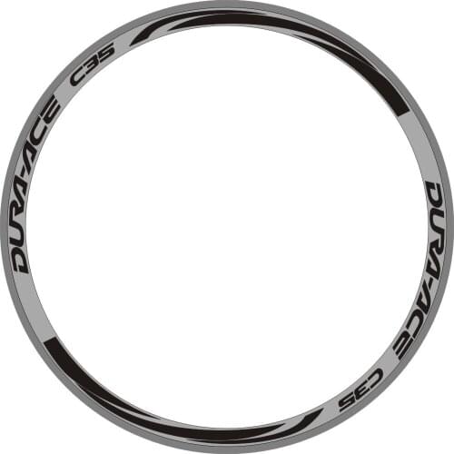 FOR 35mm Rims Wheel Stickers Rims Decals Sticker Reflective Waterproof For NEW C35 Bicycle Bike Cycle Rim Decals TWO WHEELS