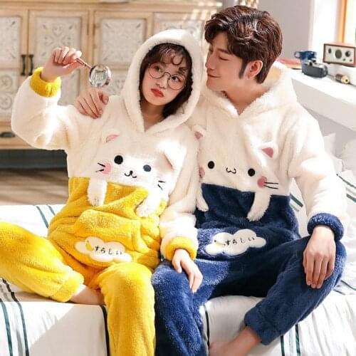 HSTZSWZ Men's Warm Pajamas