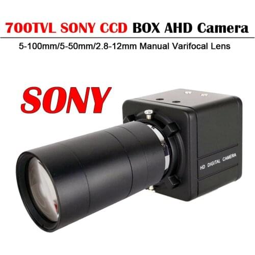 700TVL CCD SONY EFFIO-E 4140+811 /SONY 2090 Sensor Security Camera With Manual Zoom Varifocal Lens Box Cameras With OSD Menu