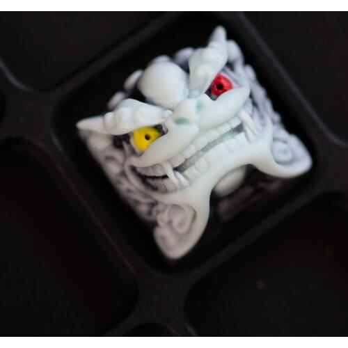 Keycaps for Mx Switches Mechanical Keyboard Individuality Resin Keycap 1pc Handmade ESC Keycap Keyboard Decoration Replacement