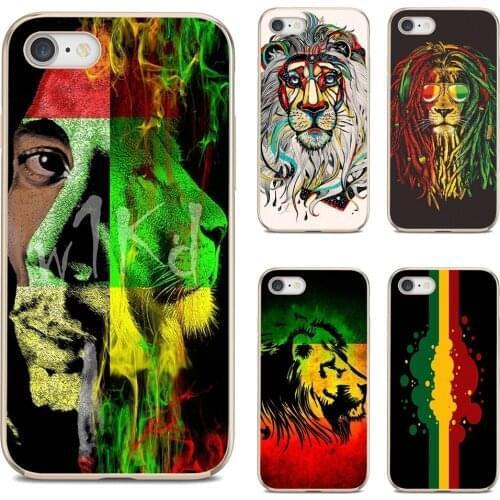 Soft Silicone Case For Xiaomi poco X3 nfc F2 Pro M3 Mi 5X 6X Max Mix 1 2 2S 3 Mi5 Mi6 Mi3 Mi4 bob-marley-rasta-lion-reggae
