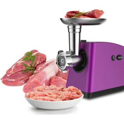 Meat Grinders home electric stainless steel multifunctional grinder minced sausage garlic small commercial NEW