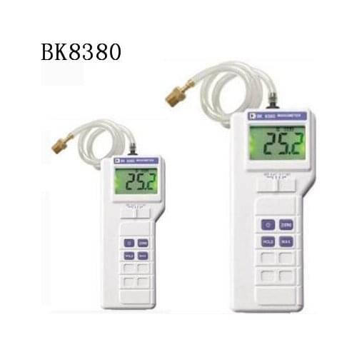NEW Bokles BK8380 Digital Manometer Gas Flow Pressure Measurement Meter Tester