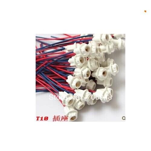 30pcs t10 lamp socket, t10 lamp bases,good quality