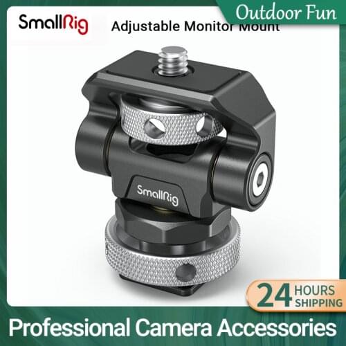 SmallRig Swivel and Tilt Adjustable Monitor Mount With Cold Shoe Mount For Camera/Light/Microphone Dslr Diy Accessories -2905