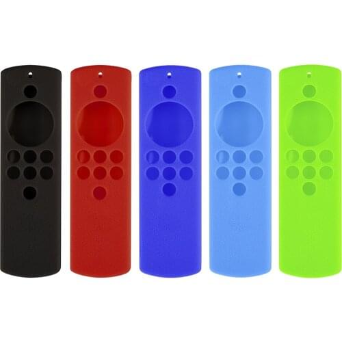 TV Stick Case Silicone Remote Control Case Voice Controller Cover for Amazon Alexa Fire TV Stick Lite Switch Protective Sleeve